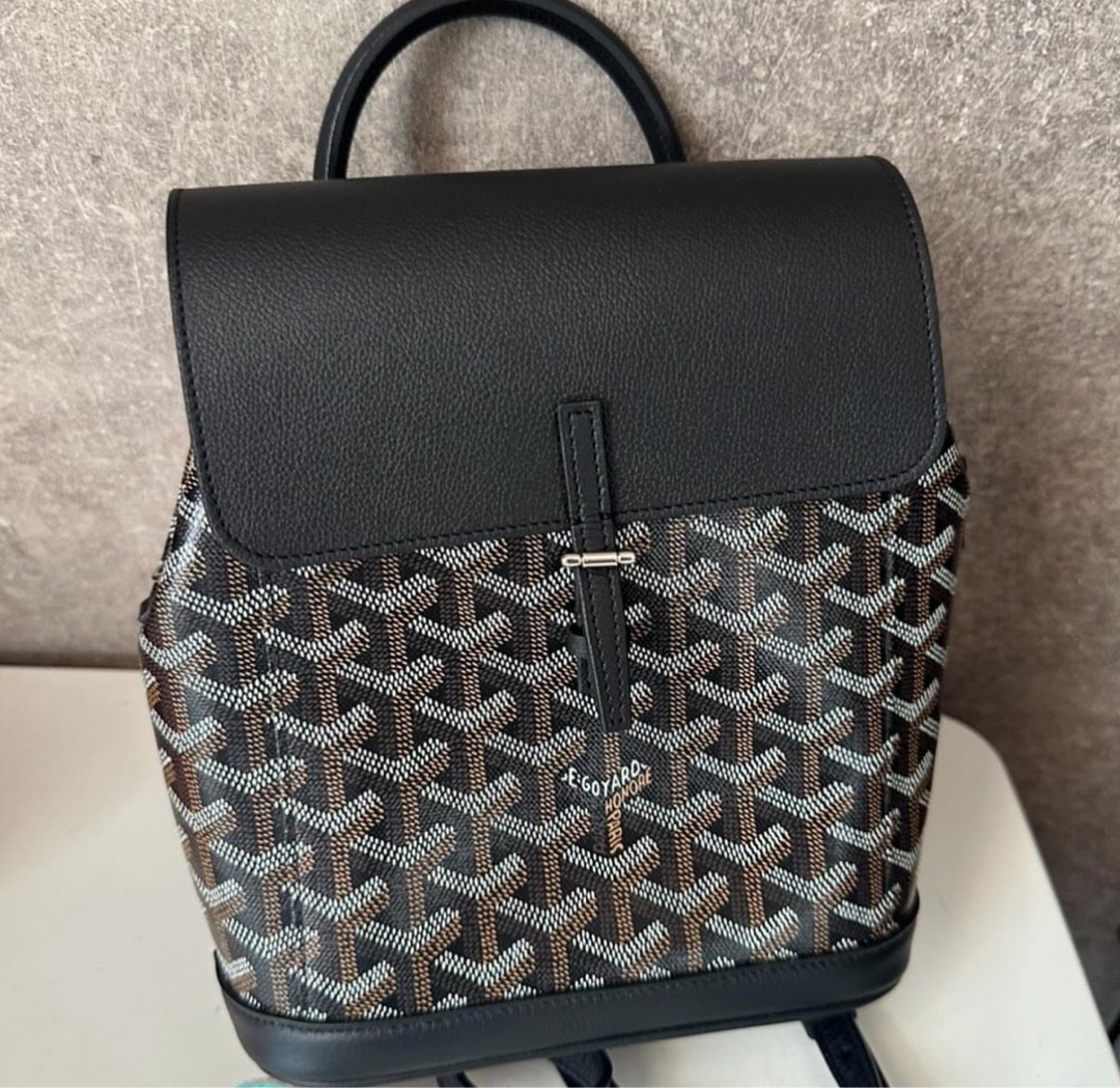 Black goyard backpack discount