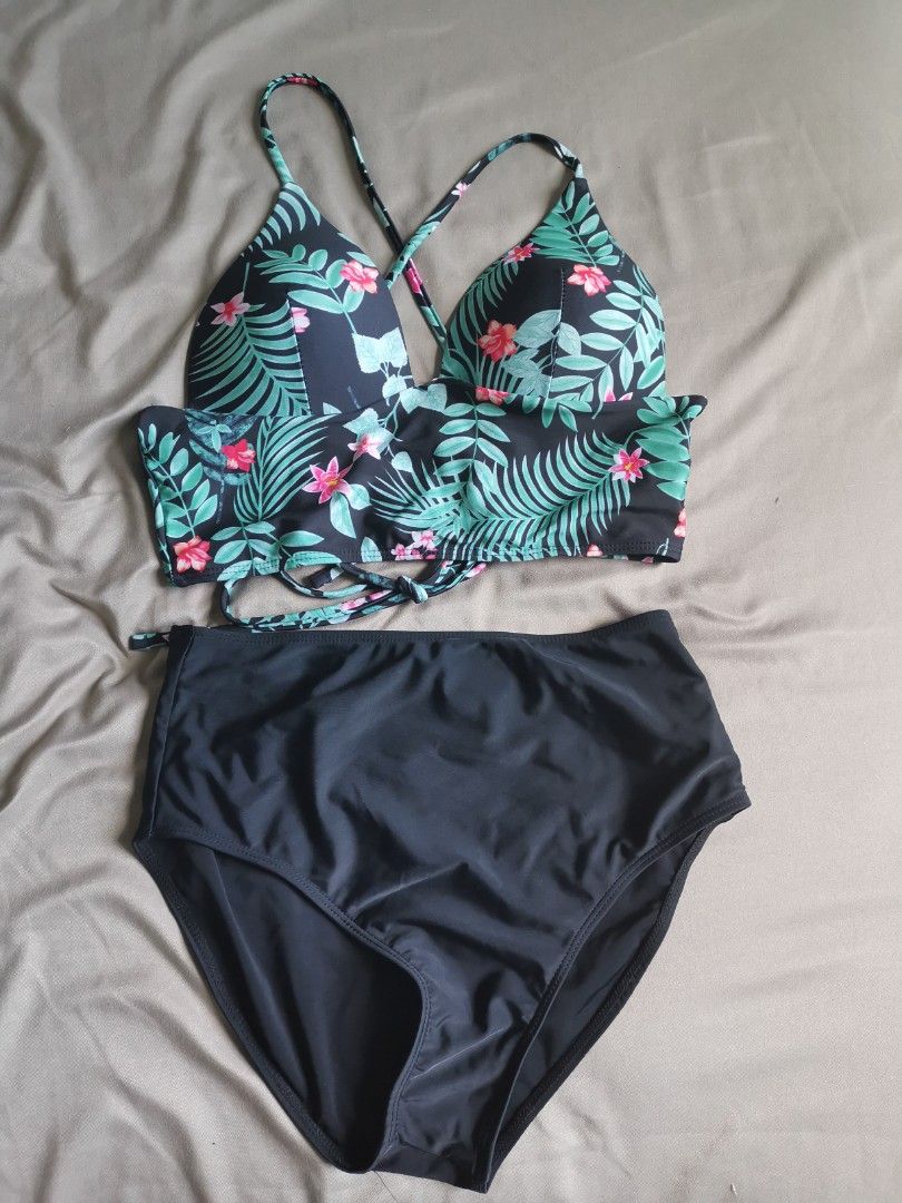 FLORA BIKINI METALLICS