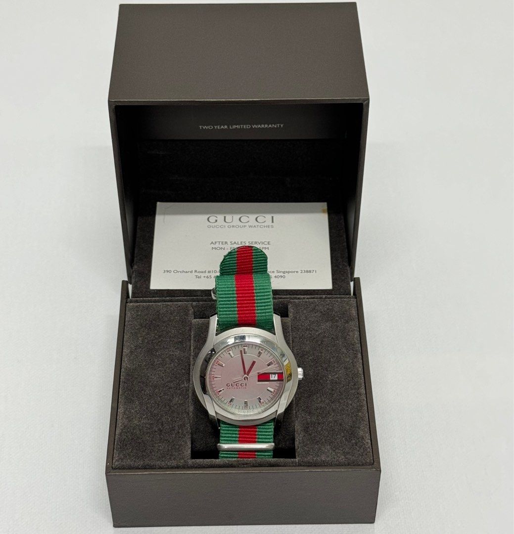 Gucci automatic watch authentic collection purchased when in