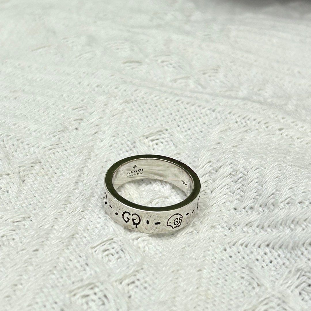Gucci ghost online ring thin