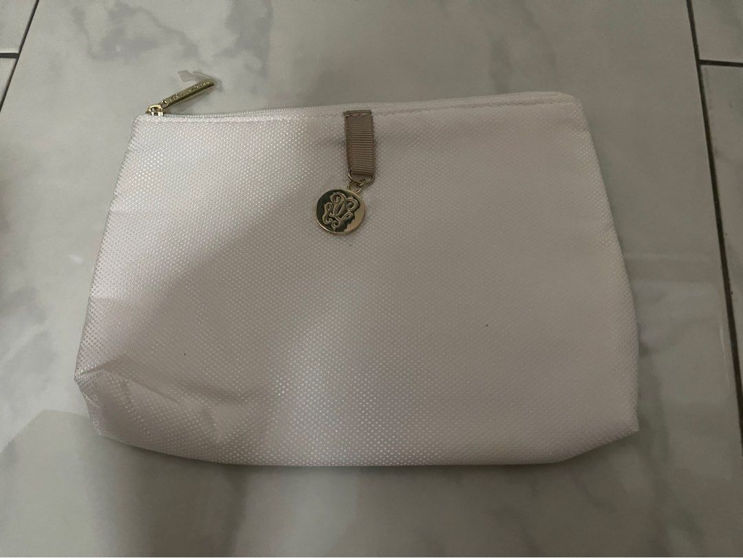 Guerlain white pouch Women s Fashion Bags Wallets Purses
