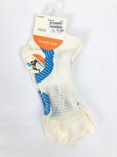 Gunze Sports Line 5 Finger Socks ( Size 23-25cm)