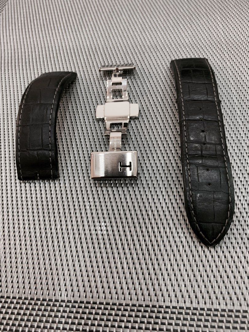 HAMILTON 22MM STAINLESS STEEL BUTTERFLY DEPLOYMENT CLASP Men s
