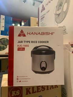 Hanabishi 1.0L Jar Type Rice Cooker HHC-10SS