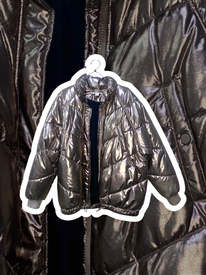 H&m 2025 metallic jacket