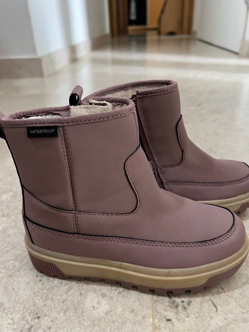 H M Winter waterproof boots for girls Babies Kids Babies