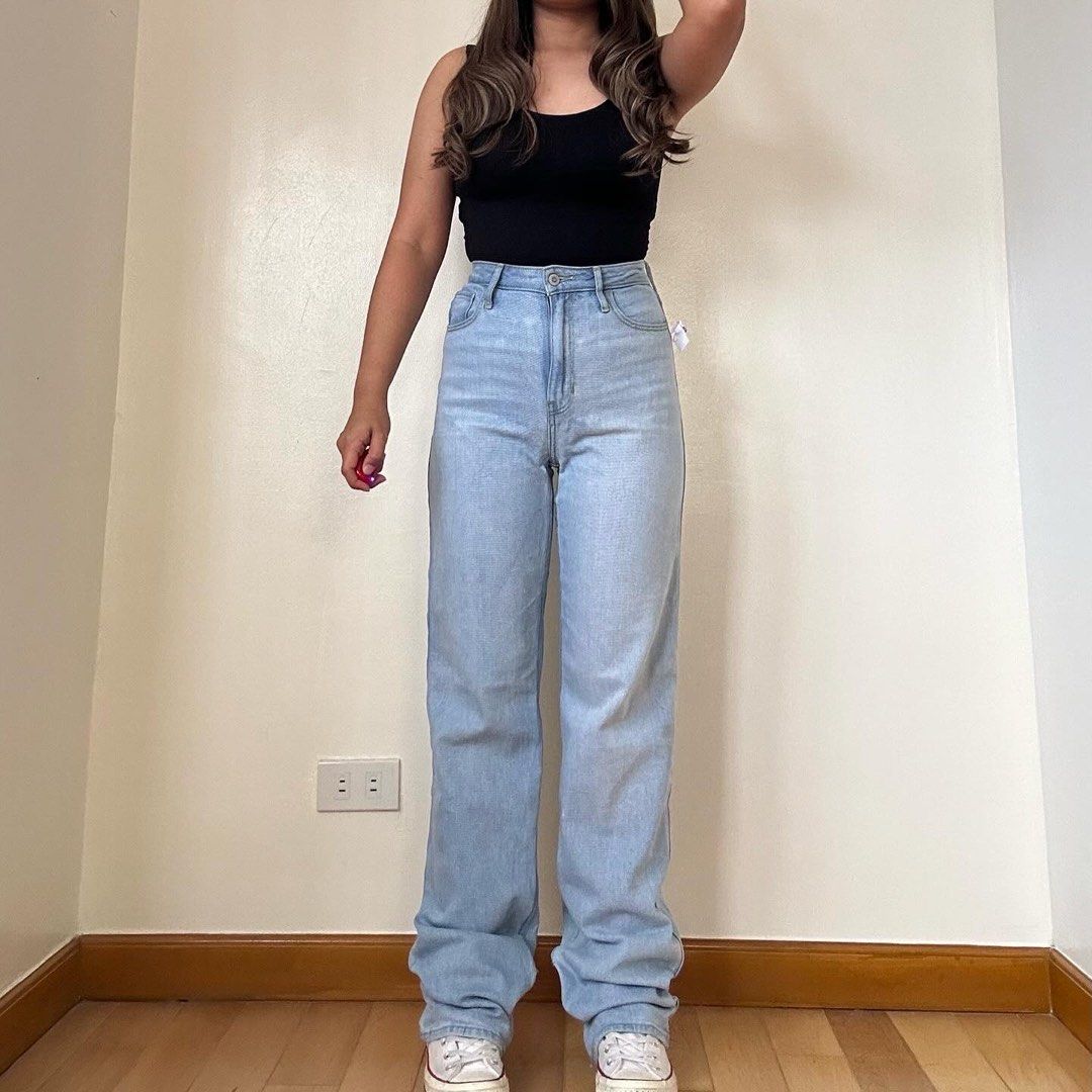 Hollister wide leg online jeans