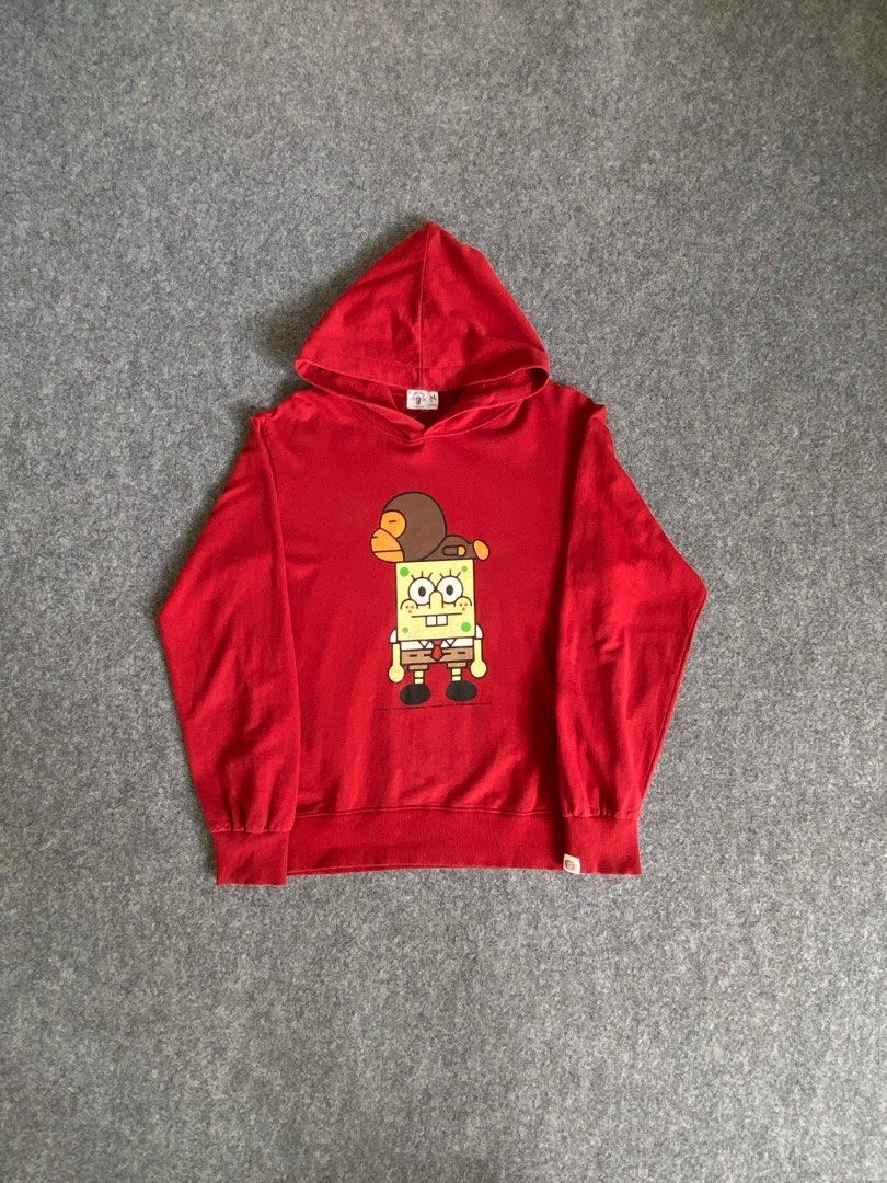 Bape x top spongebob hoodie