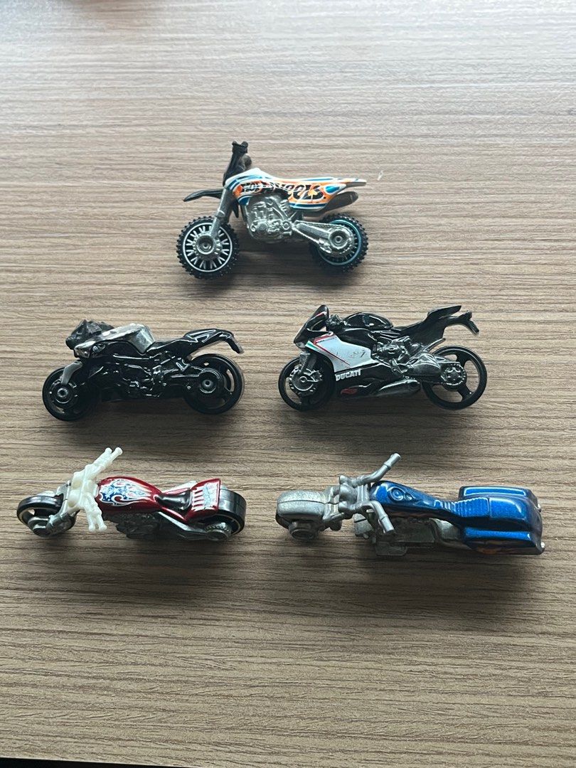 hotwheels motorbikes Bmw Ducati dirt bike low rider Hobbies Toys Toys Games on Carousell