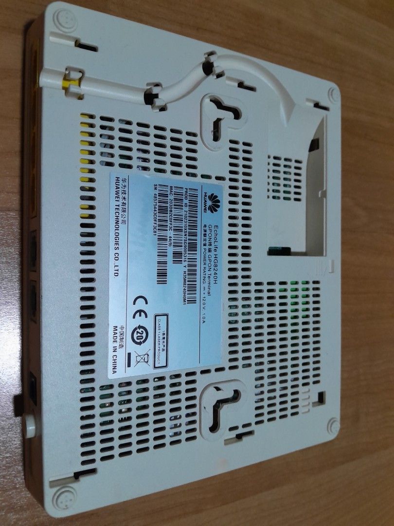 Huawei Router Echolife HG8240H, Computers & Tech, Parts & Accessories ...