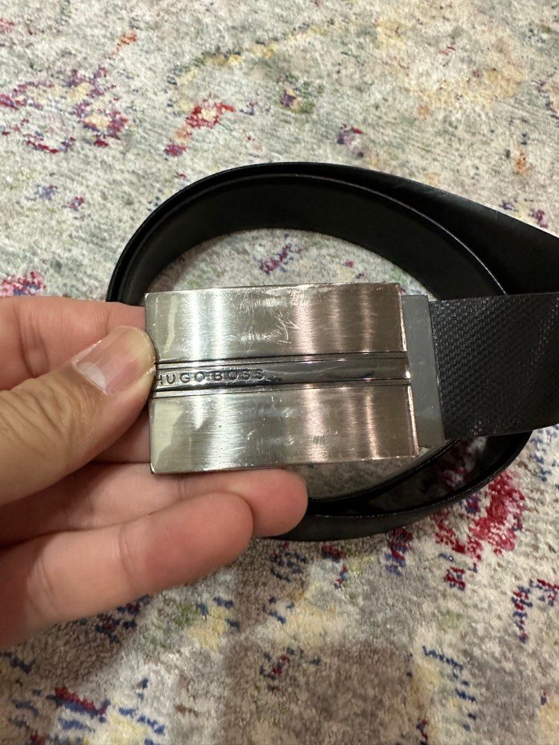 hugo boss black belt mens