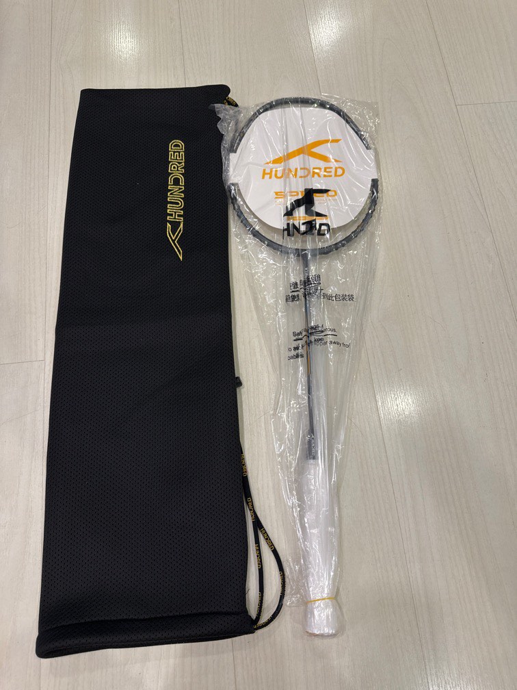 Hundred badminton racquet viper 9000, Sports Equipment, Sports & Games ...
