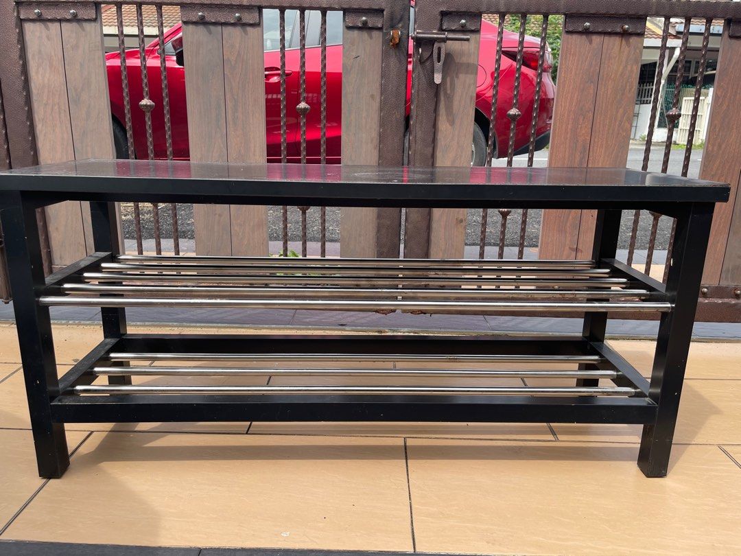Tjusig bench shop with shoe storage