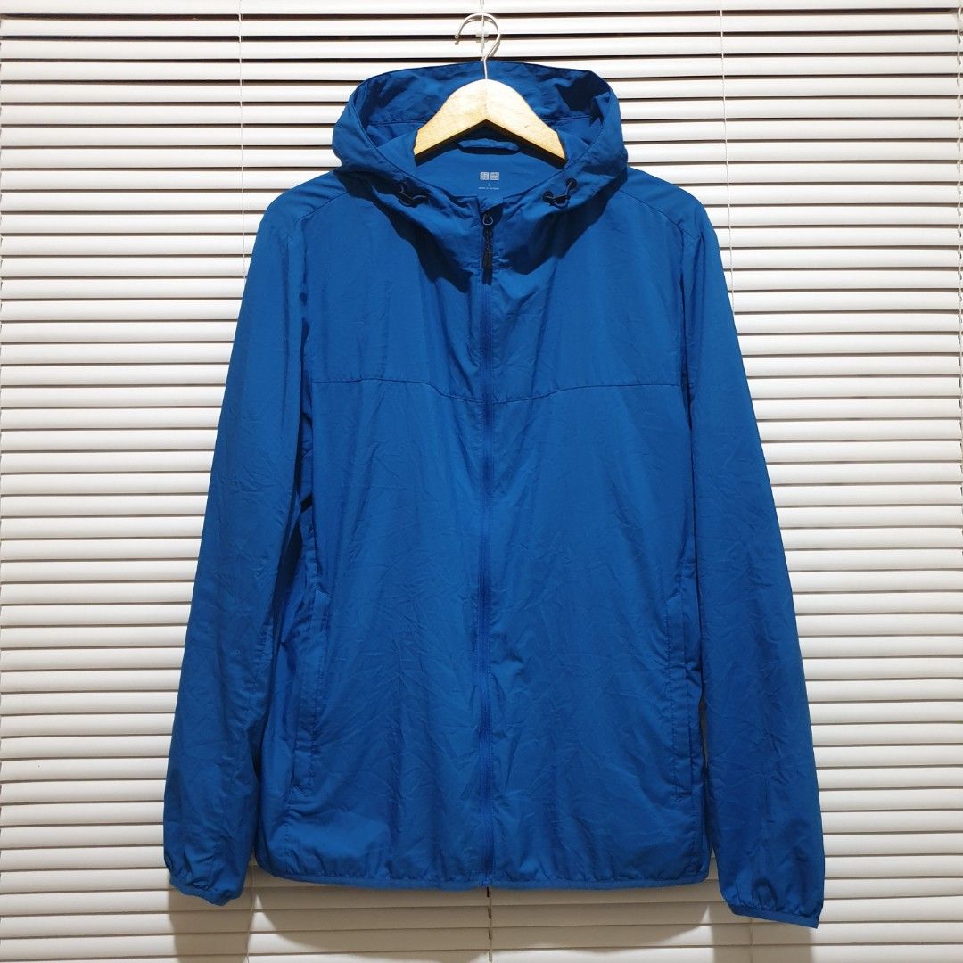 Jaket Running Uniqlo Lightweight Fesyen Pria Pakaian Baju