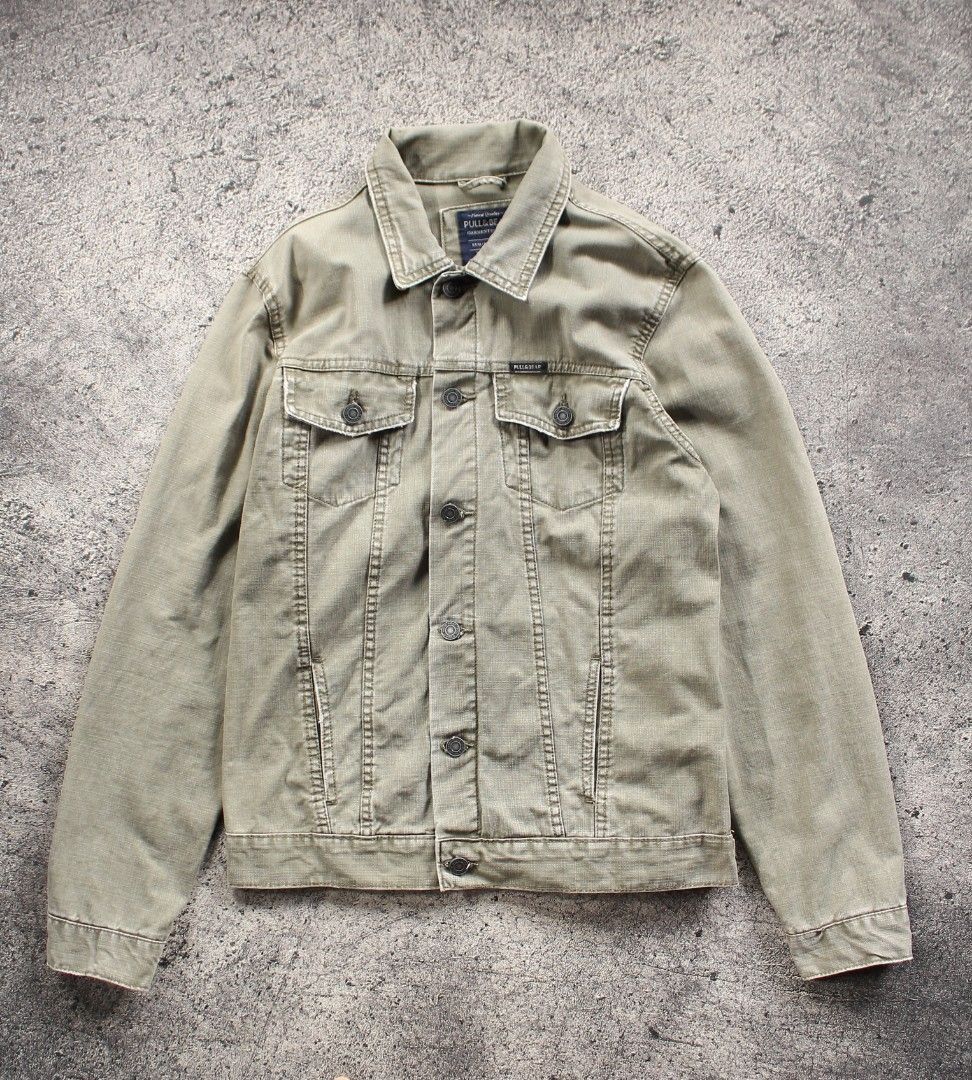 Jaket trucker on sale army