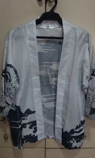 JAPANESE KIMONO white cardigan