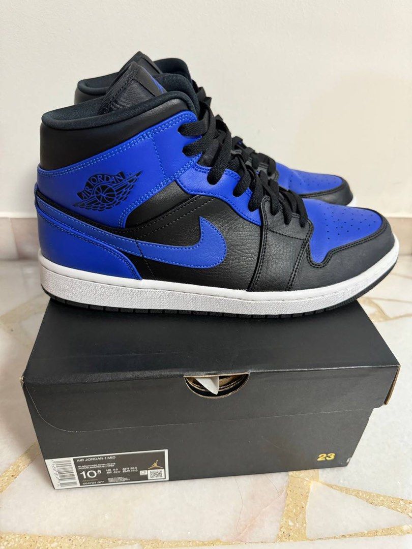 Air jordan 1 hot sale mid hyper royal