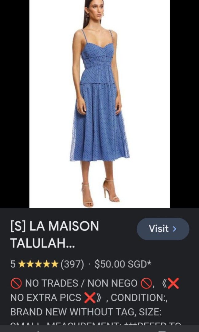 La Maison Talulah Sorrento dress Women s Fashion Dresses Sets
