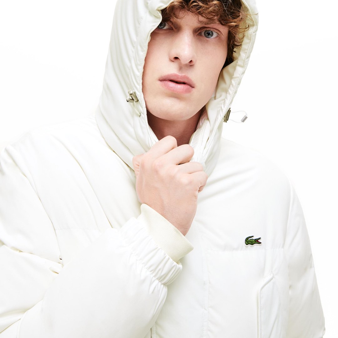 Lacoste Down Puffer Jacket Hooded Men s Fashion Coats Jackets