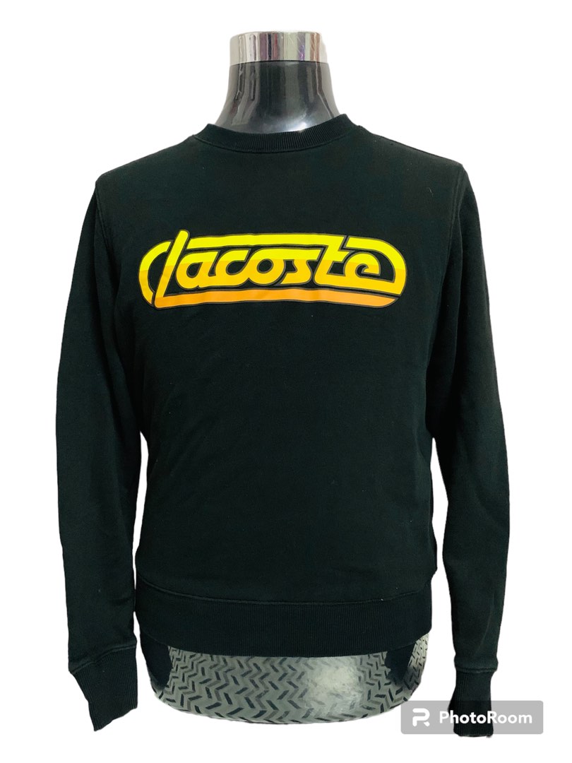 Lacoste live signature sweatshirt new arrivals