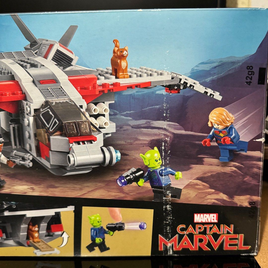 LEGO 76127 Captain Marvel and The Skrull Attack Retired Product