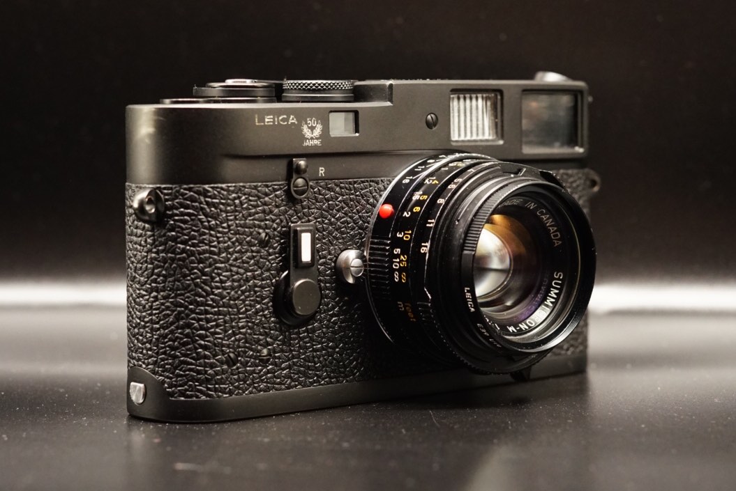Leica m4 black chrome 50 jahre anniversary limited edition