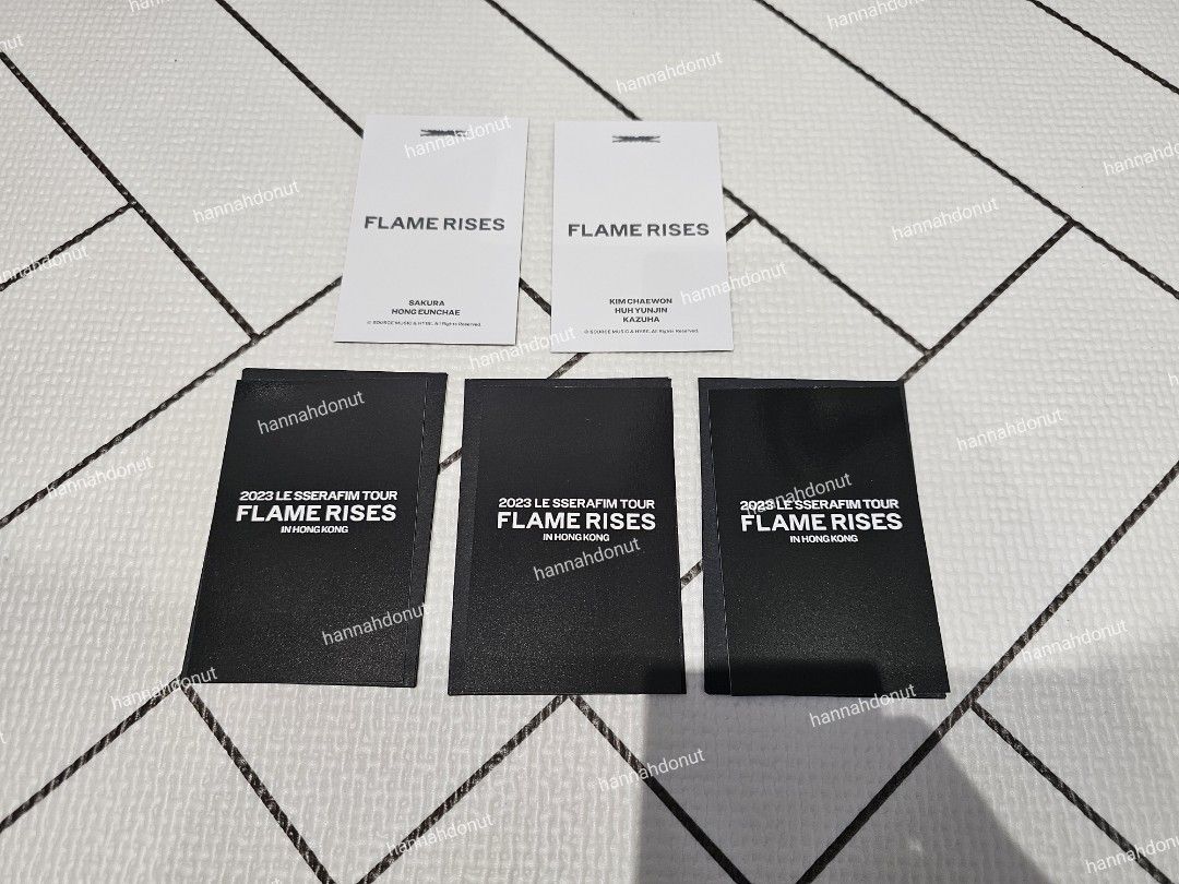 LESSERAFIM FLAMERISES 香港 FEARNOT 希少 サクラ LESSERAFIM FLAMERISES 香港 FEARNOT 希少 サクラ - メルカリ