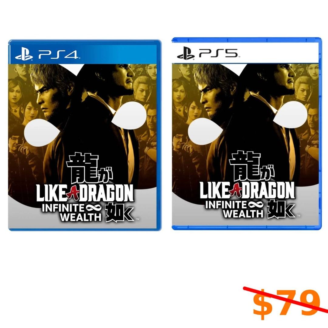 Buy Like A Dragon: Infinite Wealth PS4 Game, PS4 games
