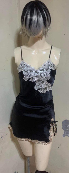 Tank top black lace - Cadolle