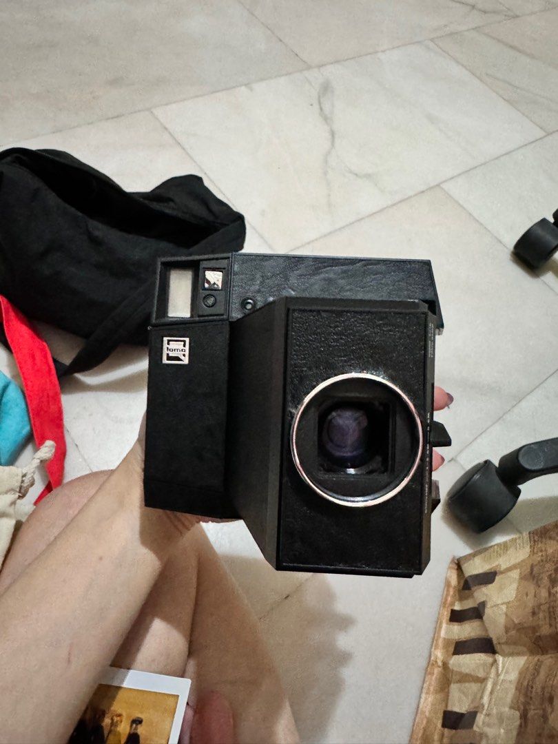Lomography Lomo’Instant Square Glass Camera (Black Edition), Photography, Cameras on Carousell