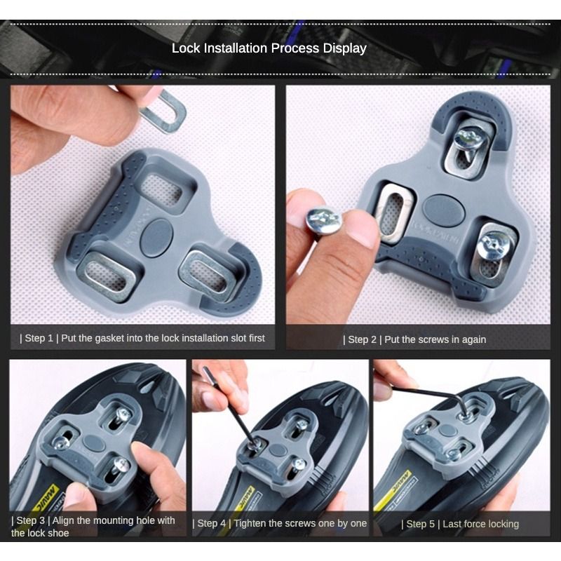 Installing look sales keo cleats