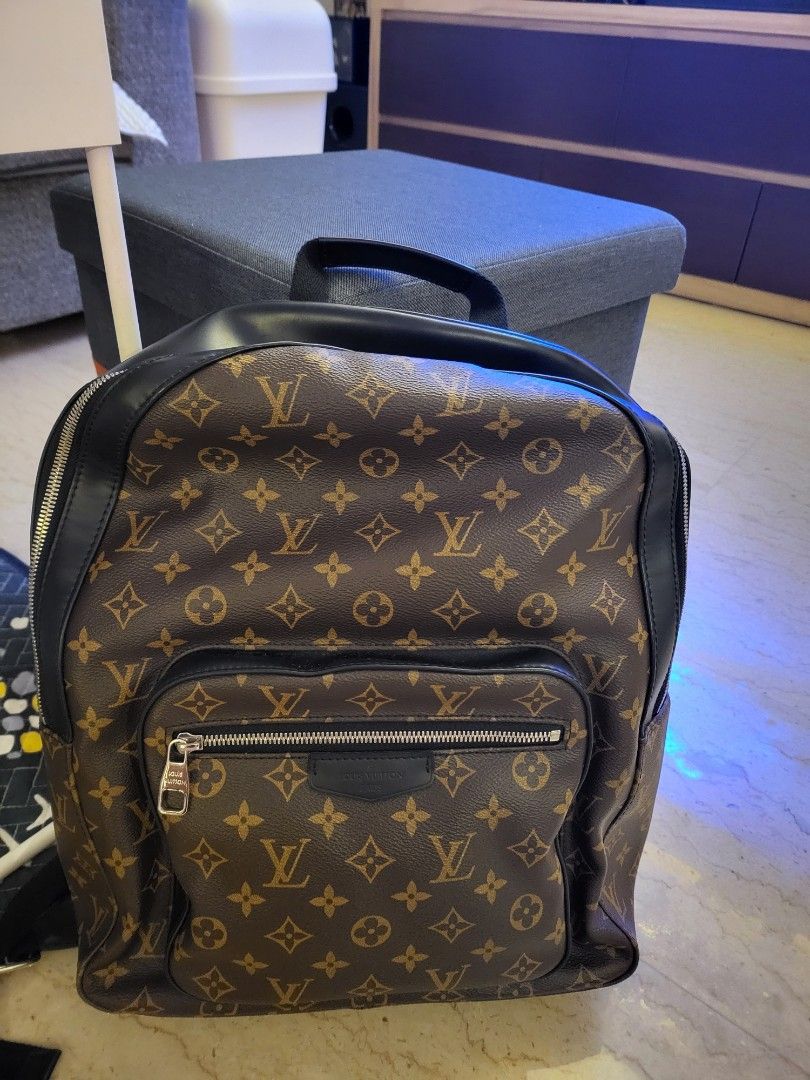 Louis vuitton macassar backpack top