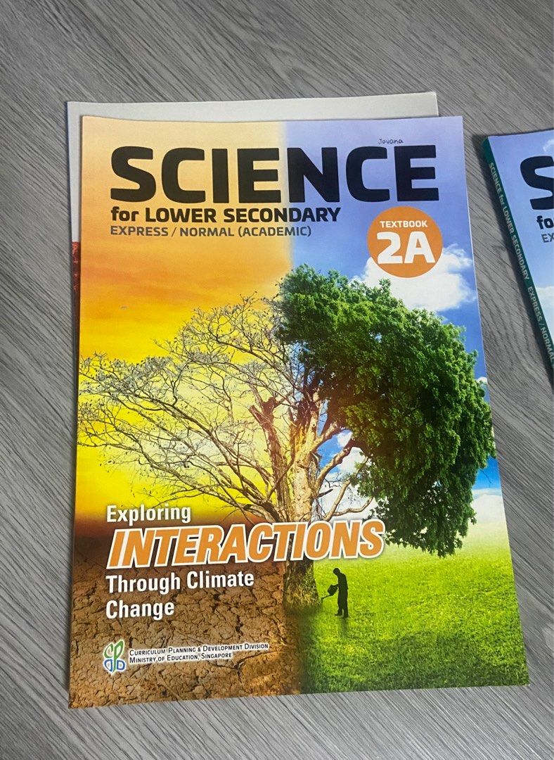 lower secondary science textbook, Hobbies & Toys, Books & Magazines ...