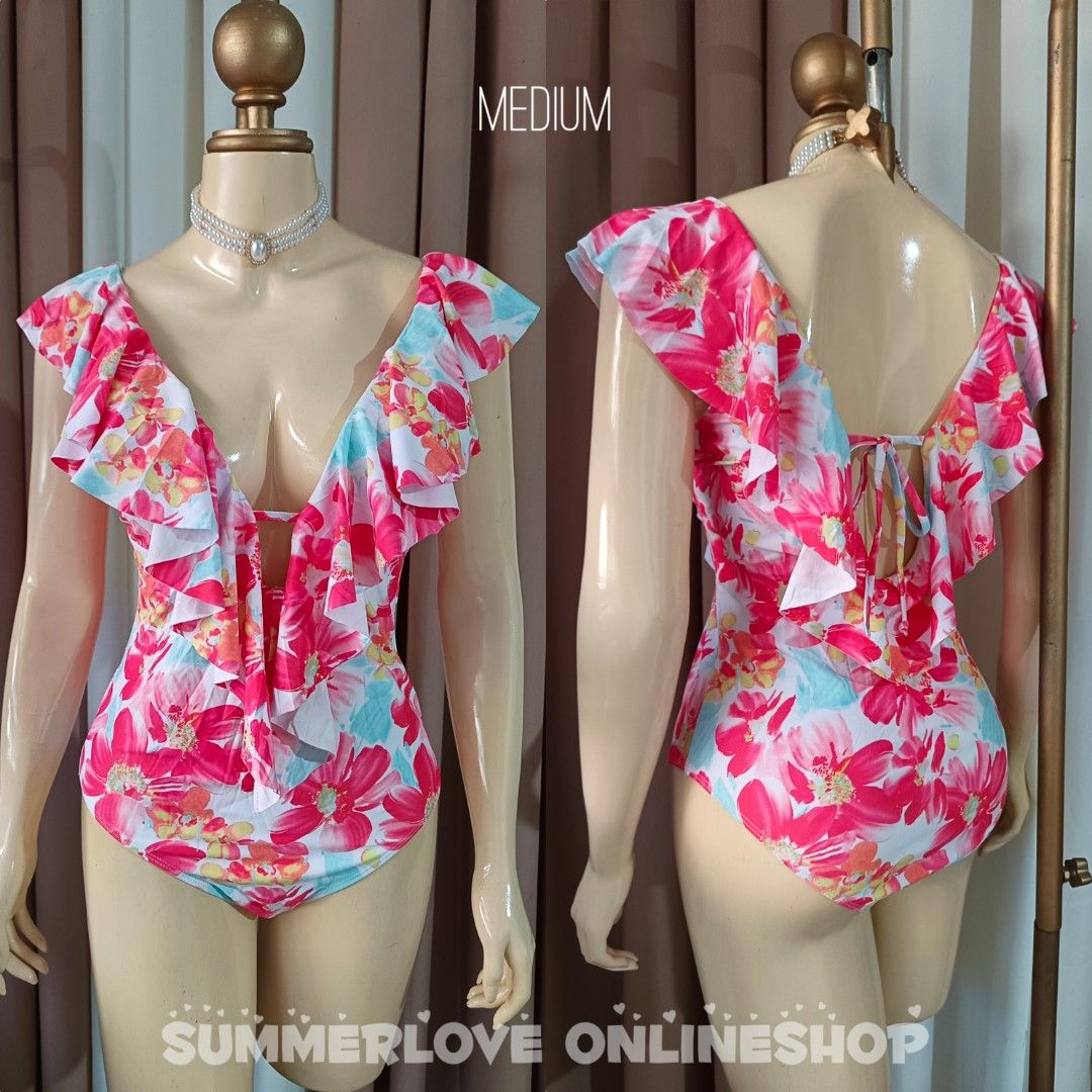 M) Sporlike One Piece Swimsuit, Women's Fashion, Swimwear, Bikinis &  Swimsuits on Carousell