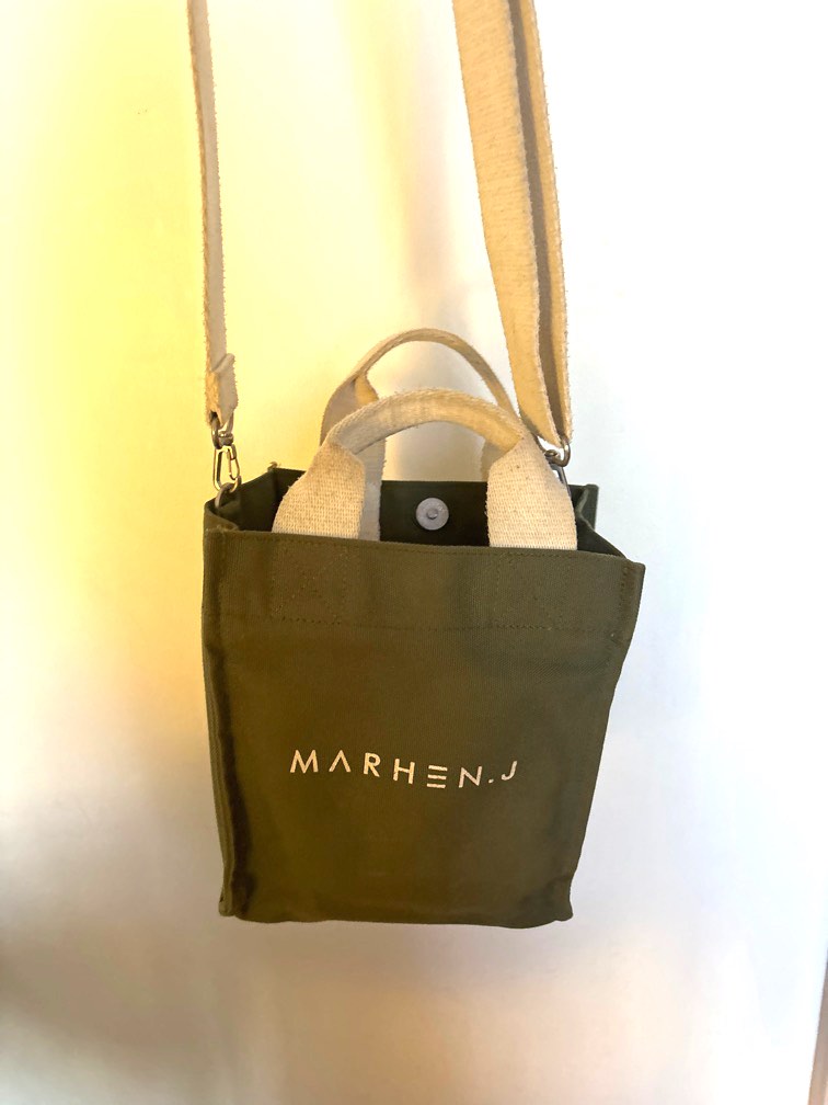 Marhen J Green Ricky Canvas Mini Bag Women s Fashion Bags