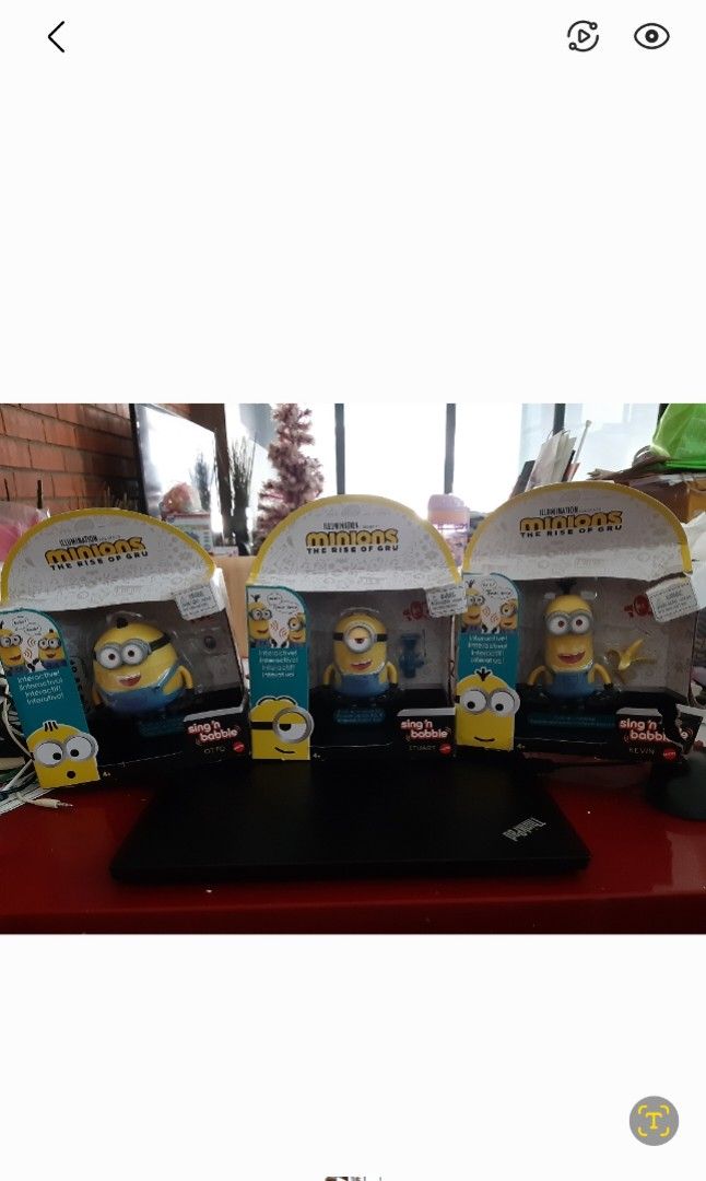 Minions Sing 'n Babble Kevin Figure 