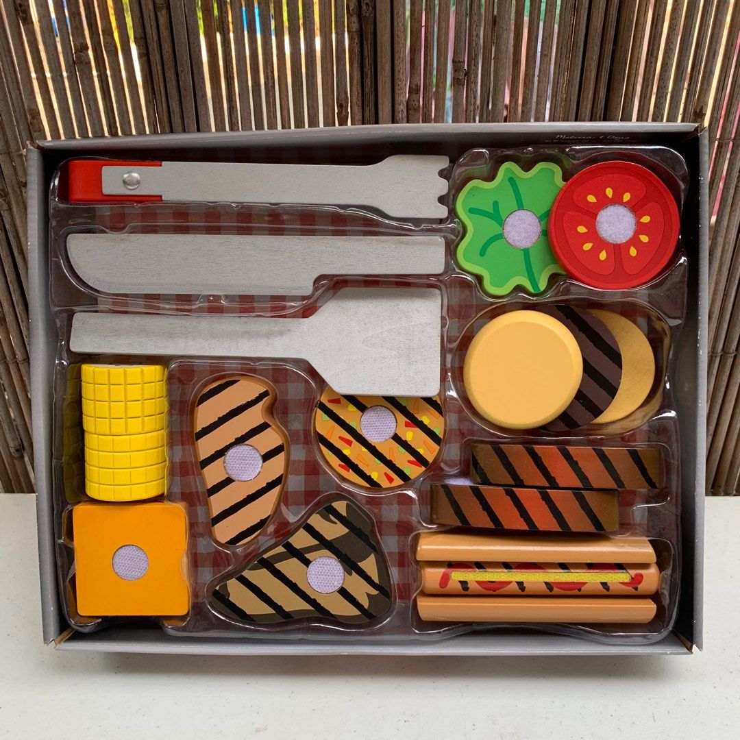 Melissa and hot sale doug bbq set