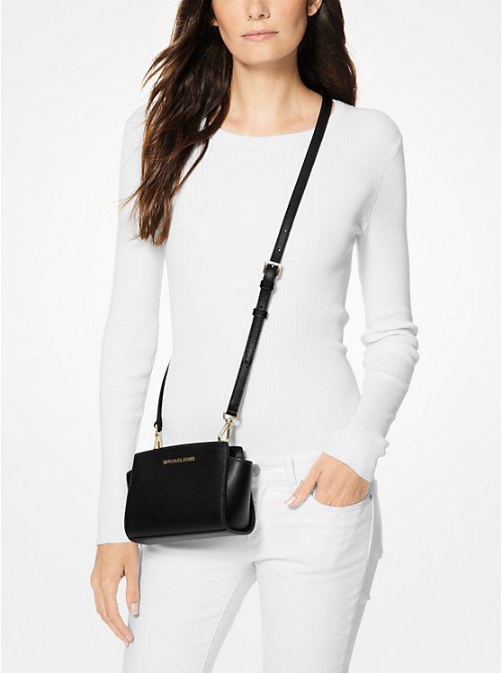 Michael kors discount grey selma bag
