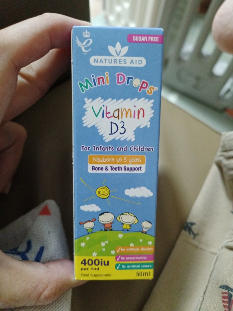 Mini Drops - Vitamin D3, Babies & Kids, Nursing & Feeding ...