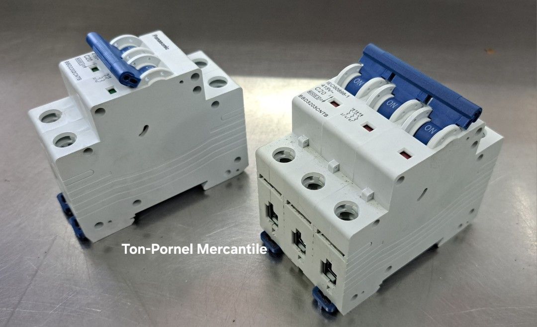 MINIATURE CIRCUIT BREAKER (Category: Construction & Building Materials) located in Manila. Submitted by tonpornel (Listing ID 1281892946, Image 2). Description: Ton-Pornel Mercantile • We supply Powertools, Hardware tools, Plumbing, Paints, Electrical and Construction materials • We offer Paint Mixing and Powertools Repair Visit us: 38 Marcos Highway Mayamot, Antipolo City https://maps.google.com/?cid=1384230075759805792&entry=gps Store hours Mon