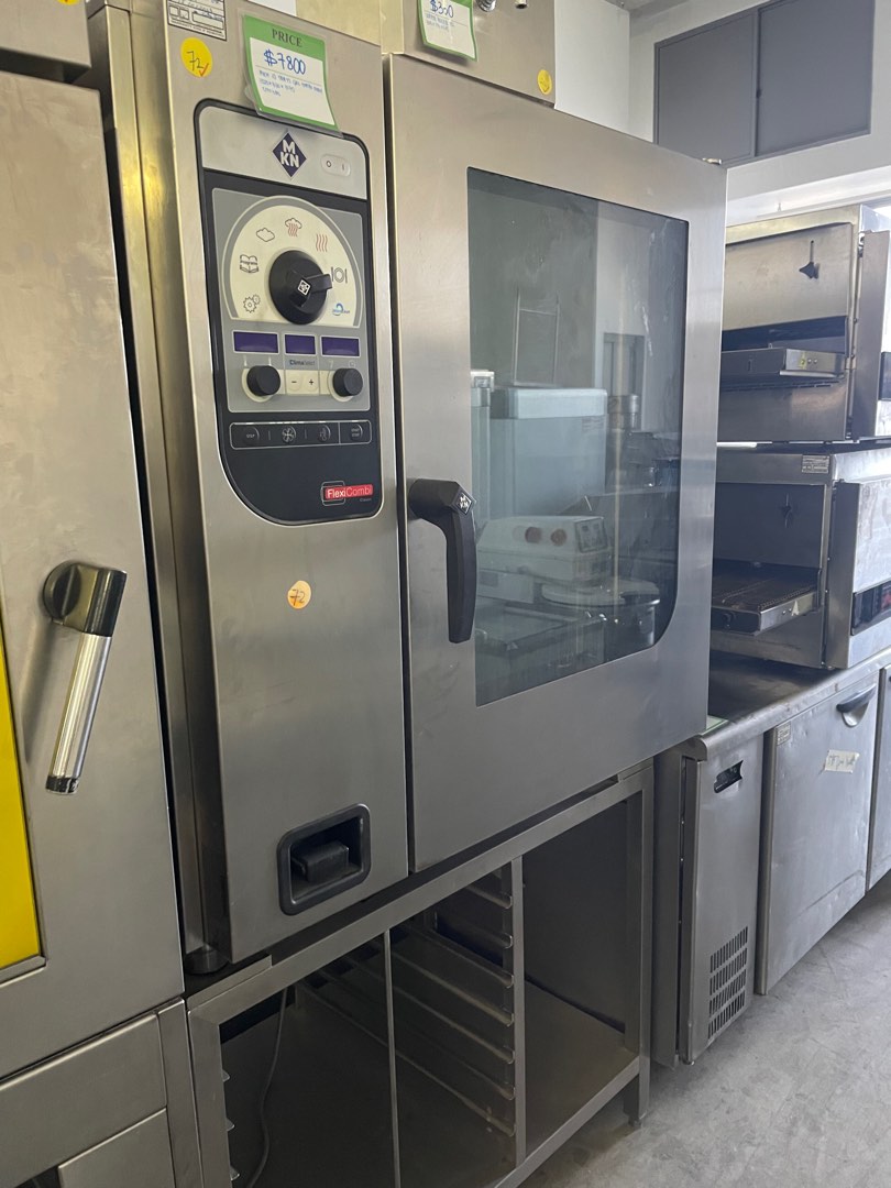 MKN 10 tray city gas combi oven / commercial combi oven / gas oven, TV