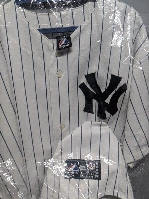Ny yankees pinstripe jersey deals