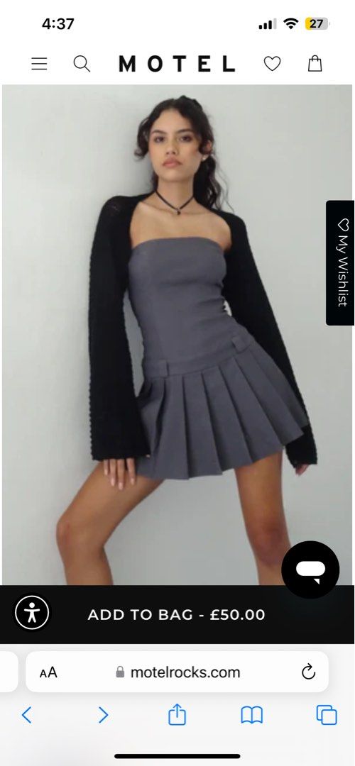 black mini dress motel rocks Motel Rocks, Dirta Mini Dress