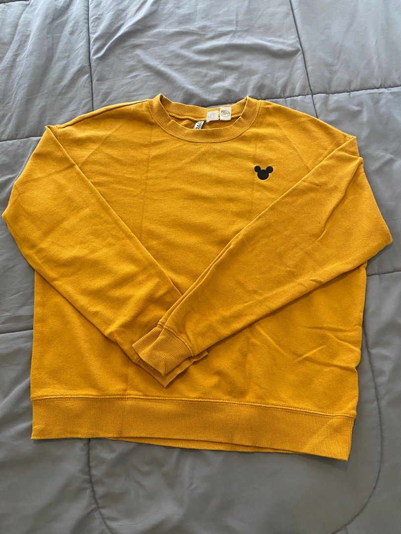 Mustard mickey outlet mouse jumper