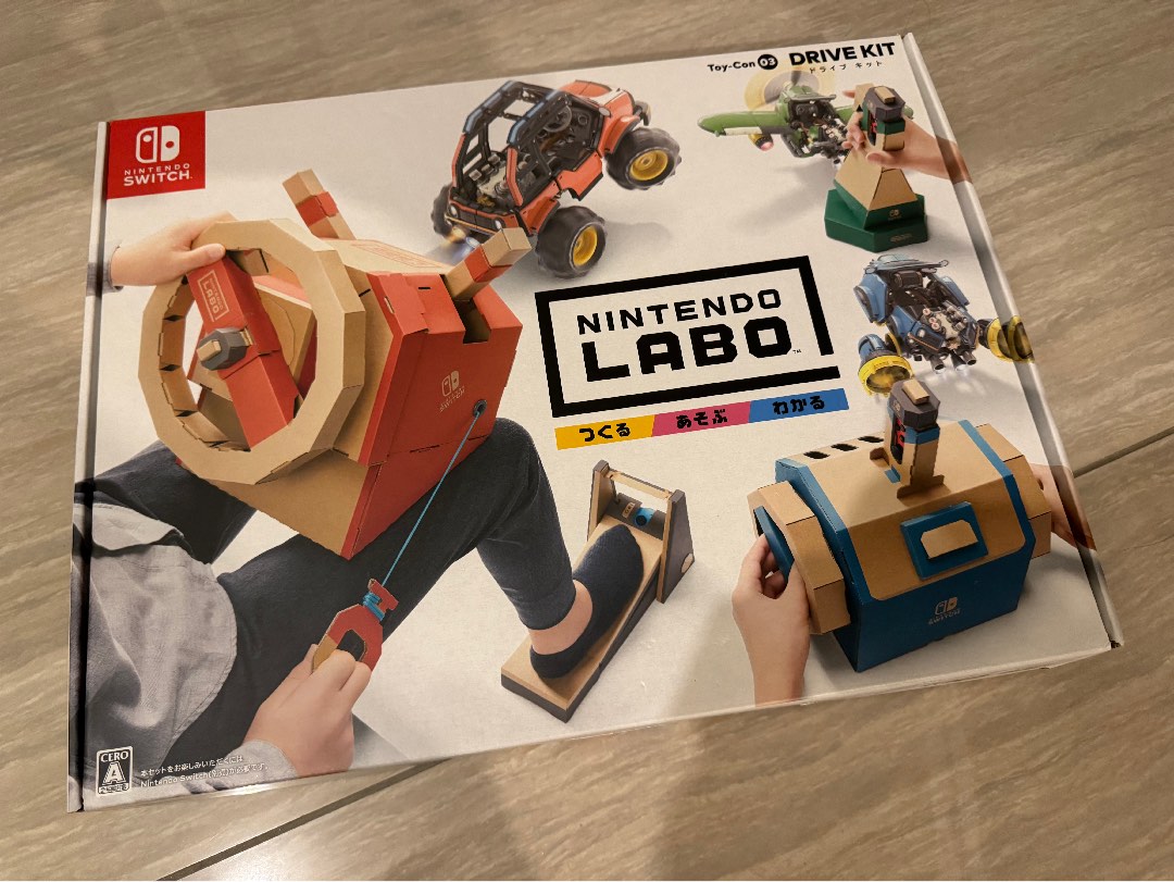全新/New 任天堂Nintendo Labo Toy-con 03 Drive Kit, 電子遊戲, 電子