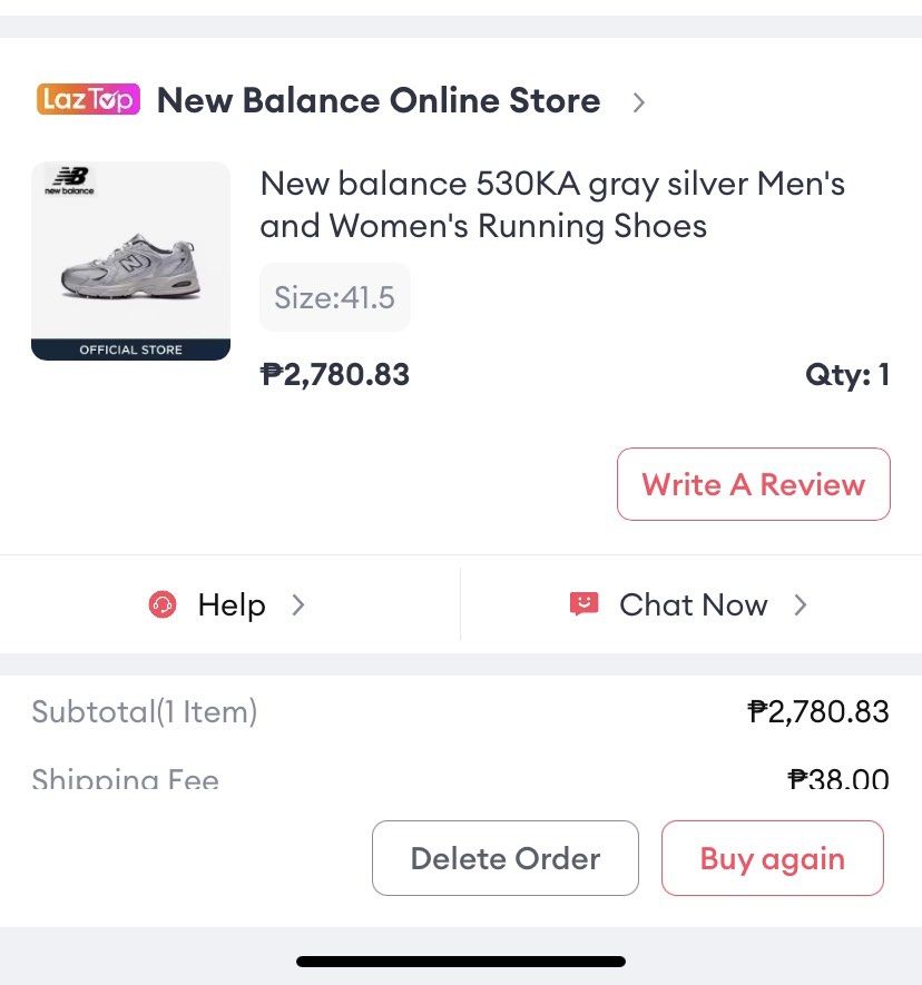 Lazada new sales balance official store
