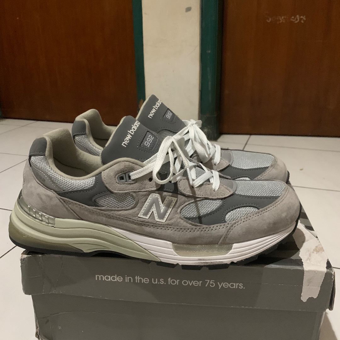 New Balance 992 Grey Size 46