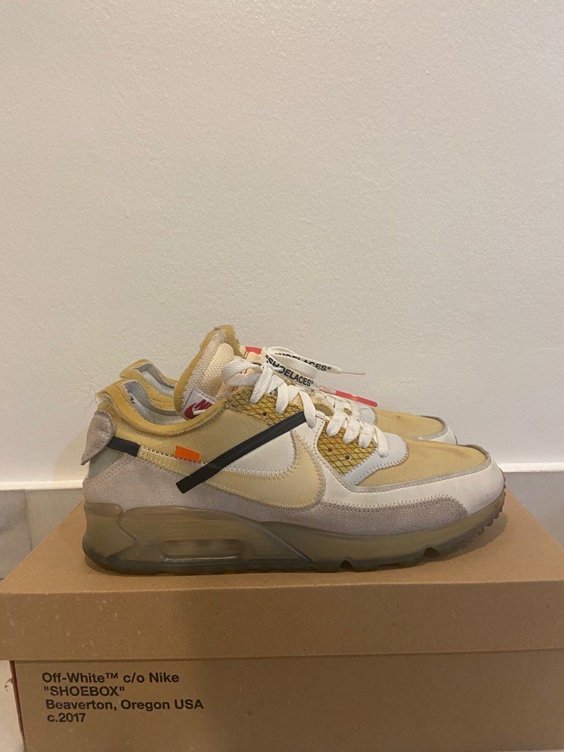 Off white air max 90 deals brown