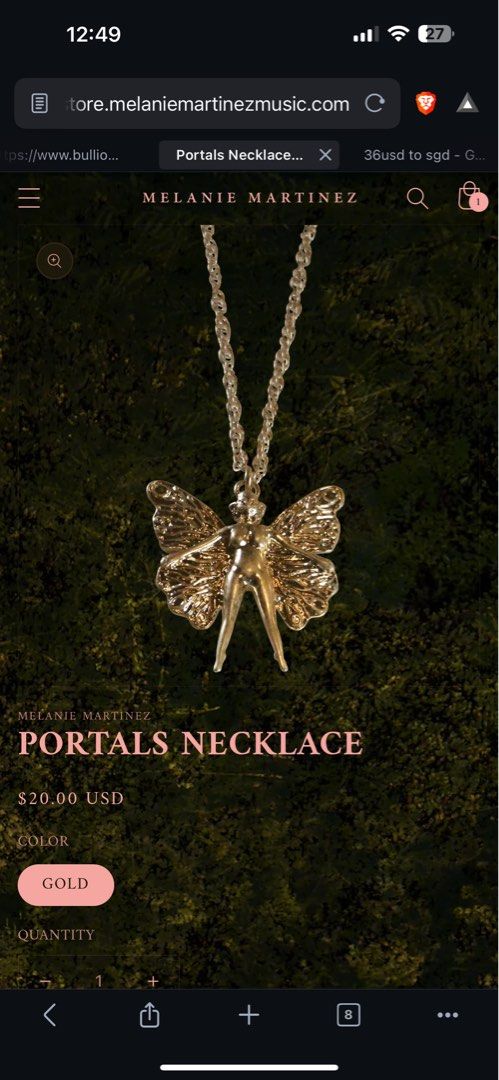 Melanie necklace hot sale