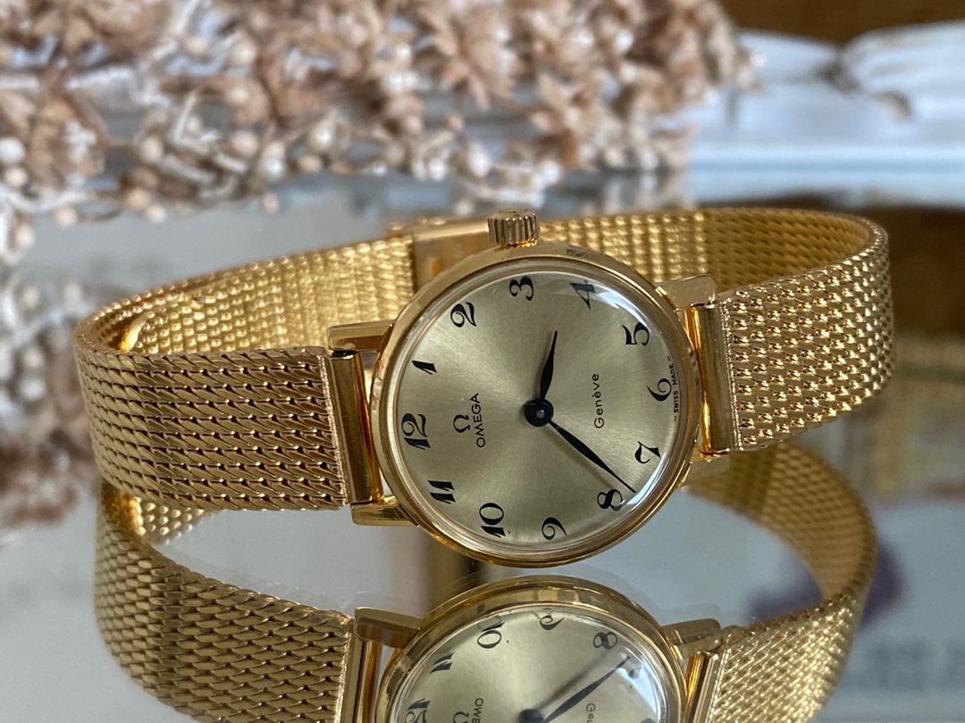 Vintage omega best sale manual wind watch
